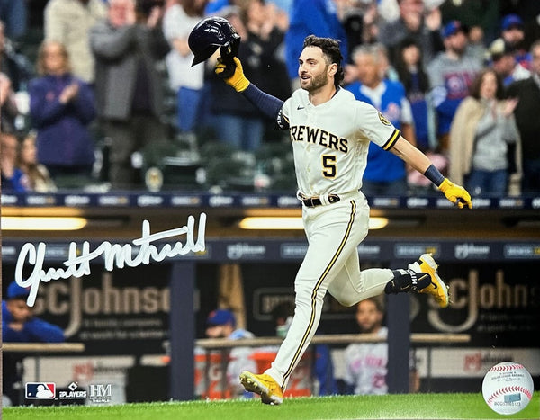 Milw Brewers Outfielder GARRETT MITCHELL Signed 8x10 Photo #5 AUTO