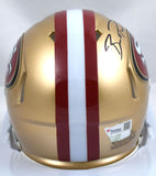 Brock Purdy Autographed San Francisco 49ers Speed Mini Helmet - Fanatics *Black