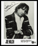 Joe Walsh Autographed Signed 8x10 Photo The Eagles Beckett BAS QR #BM37760