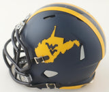 Mike Vanderjagt Signed West Virginia Mountaineers Speed Mini Helmet /Beckett QR