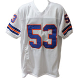 Randy Gradishar Autographed/Signed Pro Style White Jersey HOF Beckett 44681