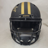 DREW BREES SIGNED NEW ORLEANS SAINTS F/S ECLIPSE SPEED AUTHENTIC HELMET BECKETT