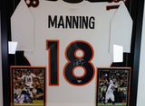 Peyton Manning Autographed Denver Broncos White Jersey (Fanatics Hologram)