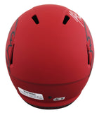 Buccaneers John Lynch "HOF 21" Signed Rave F/S Speed Rep Helmet W/ Case BAS Wit