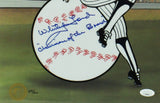Whitey Ford Signed New York Yankees Unframed 16x20 Betty Boop Photo LE 376/500
