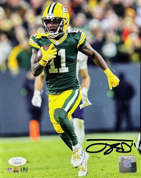 Packers Wide Receiver JAYDEN REED Signed 8x10 Photo #1 AUTO - JSA