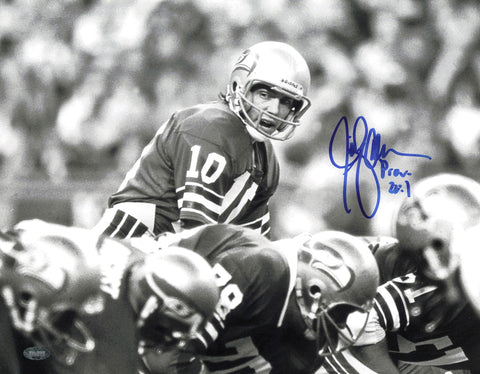 Jim Zorn Autographed Signed 11x14 Photo Seattle Seahawks MCS Holo #64198