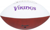 Fran Tarkenton Minnesota Vikings Signed Franklin Panel Football w/"HOF 86" Insc