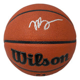 Jaylen Brown Philadelphia 76ers Signed Wilson I/O Basketball BAS