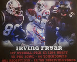 Irving Fryar Signed New England Patriots Jersey (JSA) Super Bowl XX Receiver