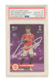 Alejandro Garnacho Signed 2022-23 Topps Now Pro Debut /99 Rookie Card - PSA 10