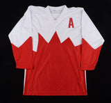 Phil Esposito Signed 1972 Summit Series Team Canada (JSA COA) Bruins HOF Center