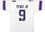 Washington Huskies Michael Penix Jr. Autographed Signed White Jersey Beckett Wit