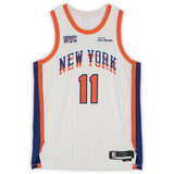 Jalen Brunson Autographed Knicks Authentic Nike City Edition Jersey Fanatics