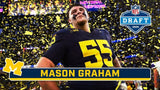 Mason Graham Signed Michigan Wolverines Jersey Inscribd 23 Natl Champs (JSA COA)