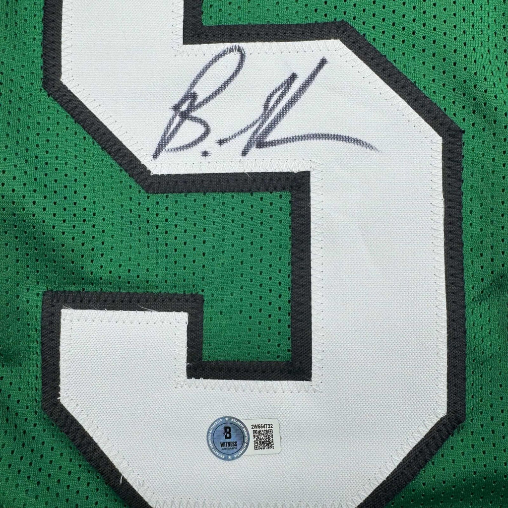 Brandon Graham Autographed Eagles Kelly Green Jersey - JSA Certified, Size XL