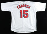 Jim Edmonds Signed St Louis Cardinal Jersey (JSA COA) 2006 World Series Champion