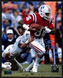 Stanley Morgan Signed/Inscribed 8x10 Photo New England Patriots JSA 201999