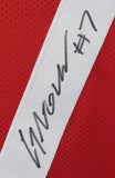 CJ Stroud Signed/Autographed Ohio State OSU Red Custom Jersey Beckett 164835