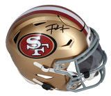 Frank Gore Autographed 49ers Mid-Size Speedflex MIDI Helmet Beckett