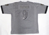Baltimore Ravens Justin Tucker Autographed Signed Gray Nike Jersey JSA #B257053