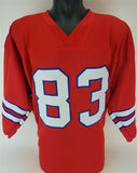 Andre Reed Signed Bills Jersey (RSA Holo) 7xPro Bowl (1988-1994) / NFL HOF 2006
