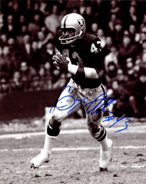 George Atkinson Autographed Signed 8x10 Photo Oakland Raiders SKU #243372