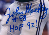 John Mackey Baltimore Colts Signed #88 HOF 92! Color 8x10 Photo JSA 136741