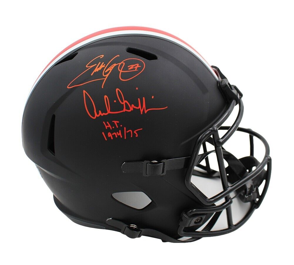 George Archie Detroit Eddie George/Archie Griffin Signed Ohio Buckeyes Speed Full Size Eclip ...