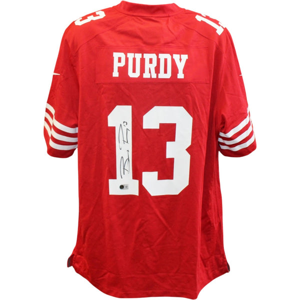 Brock Purdy Autographed San Francisco 49ers Nike XL Jersey Beckett Witness 56919