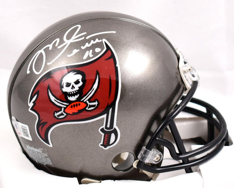 Mike Alstott Autographed Tampa Bay Buccaneers 97-13 Mini Helmet- Beckett W Holo