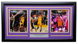 Kobe Bryant Framed Lakers 31x19 Last Game Photo Collage