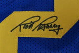 Rick Barry Signed San Francisco Warriors Photo Jersey (JSA COA) 1975 NBA Champ