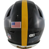 Troy Polamalu Autographed Pittsburgh Steelers SpeedFlex Helmet Beckett 50280
