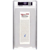 Von Miller Signed Denver Broncos NFL Debut Ticket Stub Slab 8/8 PSA 34353