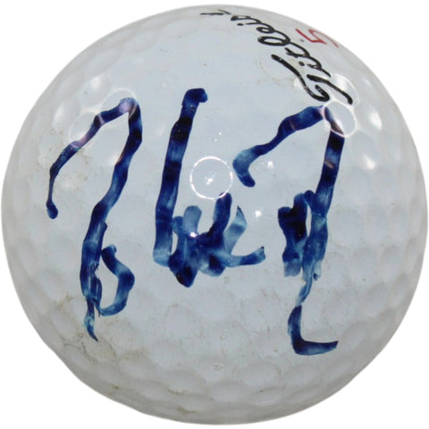 Davis Love III Autographed/Signed PGA Tour Titleist Golf Ball Beckett 55413