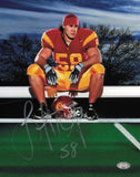 Lofa Tatupa Autographed Signed 8x10 Photo USC Trojans MCS Holo #63260