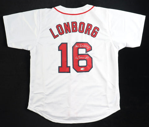 Jim Lonborg Signed Boston Red Sox Jersey Inscribed "CY Young 67" (JSA Scan Holo)