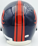 Peyton Manning Autographed Broncos Full Size Helmet NFL Rec 55 TDs Fanatics Holo