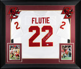 Boston College Doug Flutie Authentic Signed White Framed Jersey PSA/DNA #AK30558