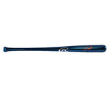 Miguel Cabrera Signed Detroit Tigers Rawlings Dark Blue Chrome MLB Bat