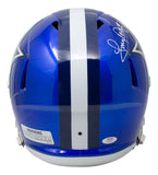 Tony Dorsett Signed Dallas Cowboys Full Size Speed Replica Flash Helmet PSA