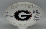 Vince Dooley Signed/Autographed Georgia Bulldogs Logo Football JSA 212301
