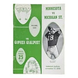 Michigan State vs Minnesota November 17 1956 Official Game Program