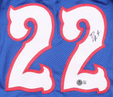 Darryn Peterson Signed Kansas Jayhawks Jersey (Beckett) 2026 #2 Overall Pck/Jazz