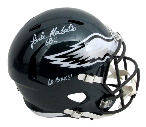 Jordan Mailata Signed/Inscr Full Size SpeedReplica Helmet Eagles JSA 183388