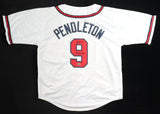 Terry Pendleton Signed Atlanta Braves Jersey "91 NL MVP" (Wilder Side of Sports)