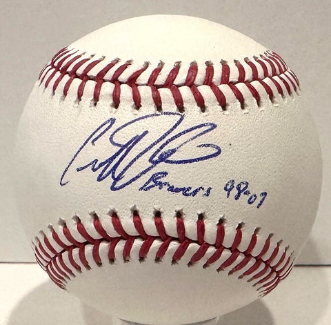 Brewers Outfielder GEOFF JENKINS Signed Official MLB Baseball AUTO w/Years - BAS