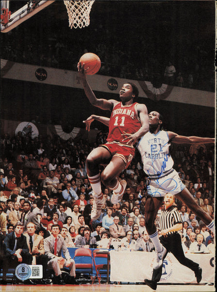 Isiah Thomas Autographed 8x11 Magazine Page Photo Indiana Beckett BP55324