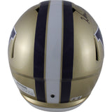 Warren Moon Autographed Washington Huskies F/S Helmet 78 Rose Bowl MVP BAS 49307
